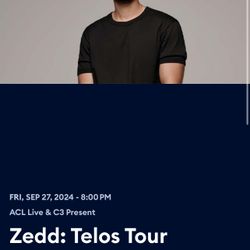 Zedd Telos Tour Acl Live Austin Tx