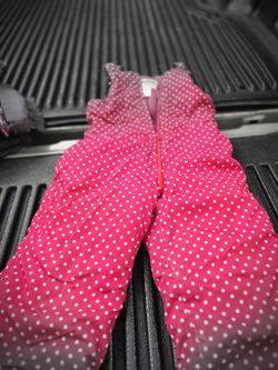 Girls Size 6 Snow Overalls