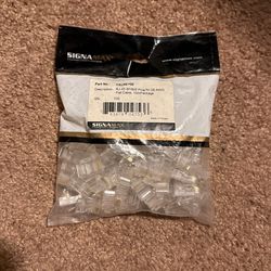 Ethernet Flat Cable Plugs 