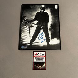 My Bloody Valentine (1981) Peter Cowper (Harry Warden/The Miner) Authentic Autographed 8x10 Framed Photo