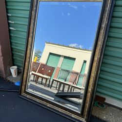 Vintage Antique Big Mirror 