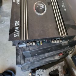 Crunch 700W Amplifier Blackmaxx