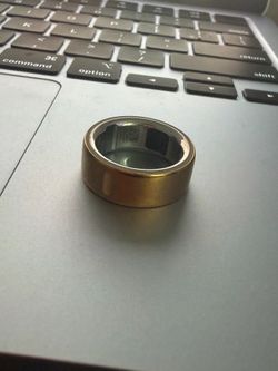Oura 5 rose gold size 7