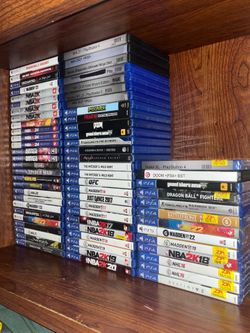 PlayStation 4 & 5 video games Huge Mega Collection Available And Up For Sale PS5 PS4