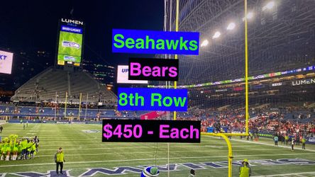 Seahawks Bears Tickets