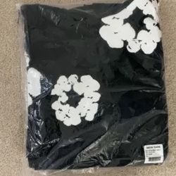 Denim Tears The Cotton Wreath Sweatshirt (Black/White)