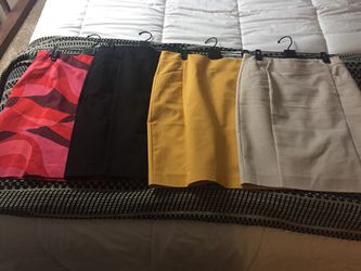 H &M pencil skirts .... size 6 never worn