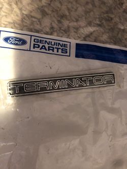 TERMINATOR Badge 99-04 mustangs