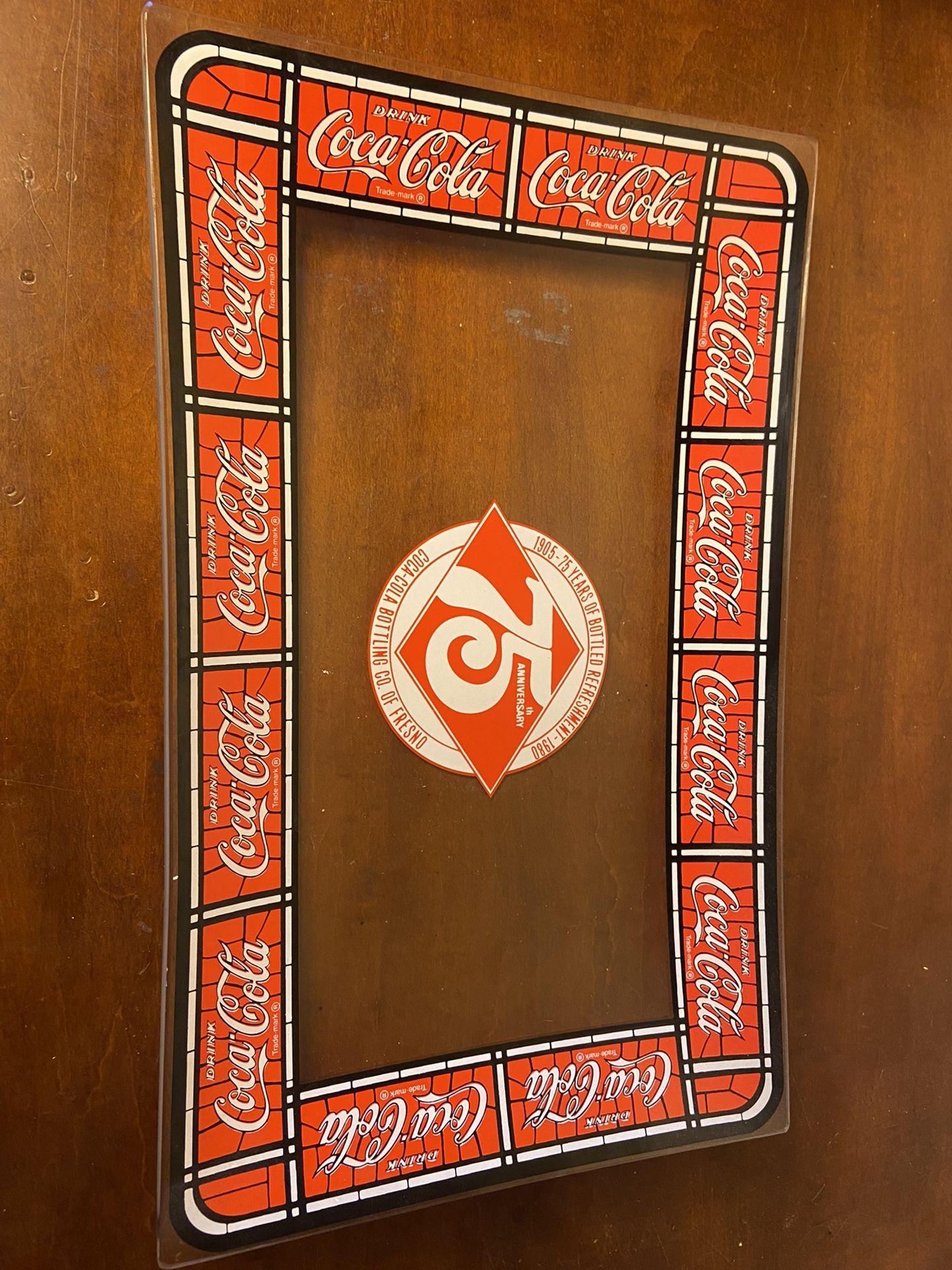 Fresno 75Th anniversary coke tray