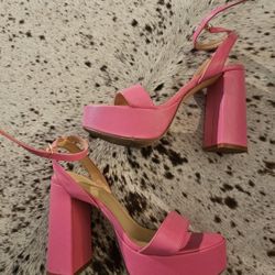 Gorgeous Pink Heels Women's Size 11 