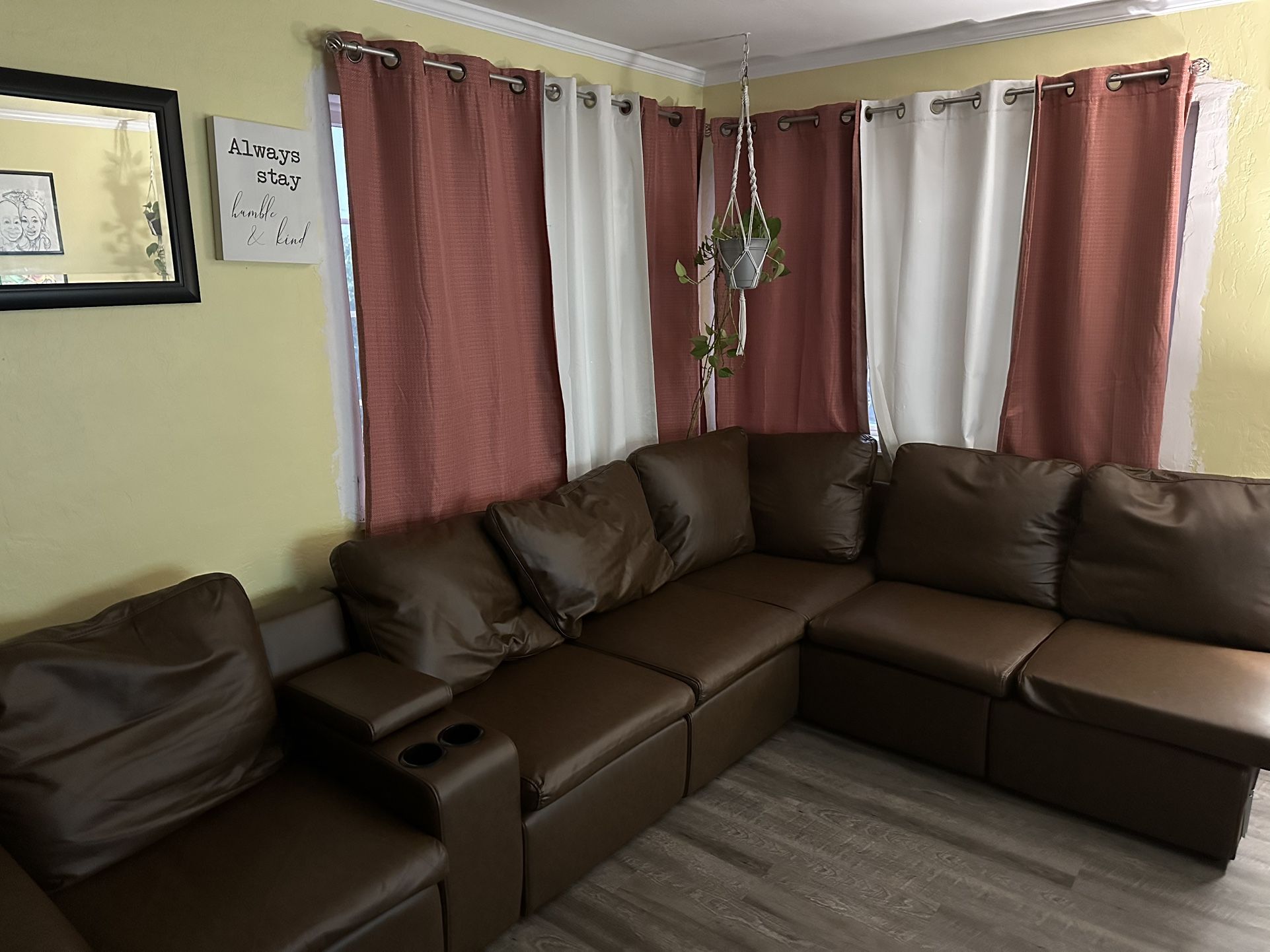 Brand new Couch 7 Piece Two Recliners- You Wont Find A Better Deal!