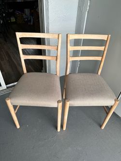 2 chairs