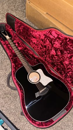 Taylor 250CE Doce Doble Black 12 String Requinto