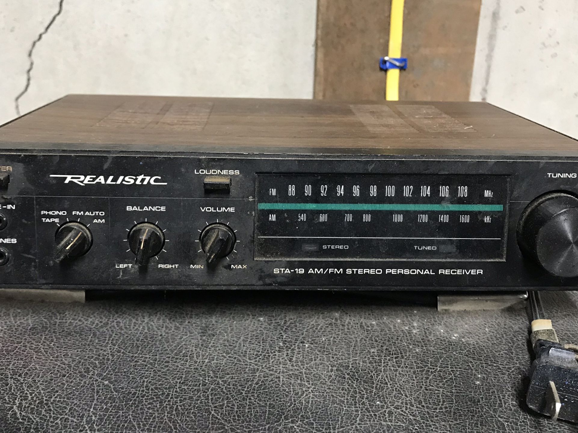 RadioShack Realistic receiver