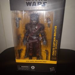 Star Wars Black Series Skeleton Crew Pirate Captain Brutus 6" inch action figure