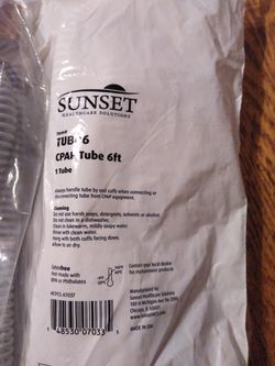 Cpap machine hoses Thumbnail