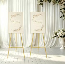 Gold Easel stand