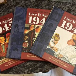 Three Awesome Books….. Events From The 1940’s