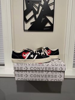 Converse Sneakers One Star Academy Pro Ox Comme des Garcons PLAY Black