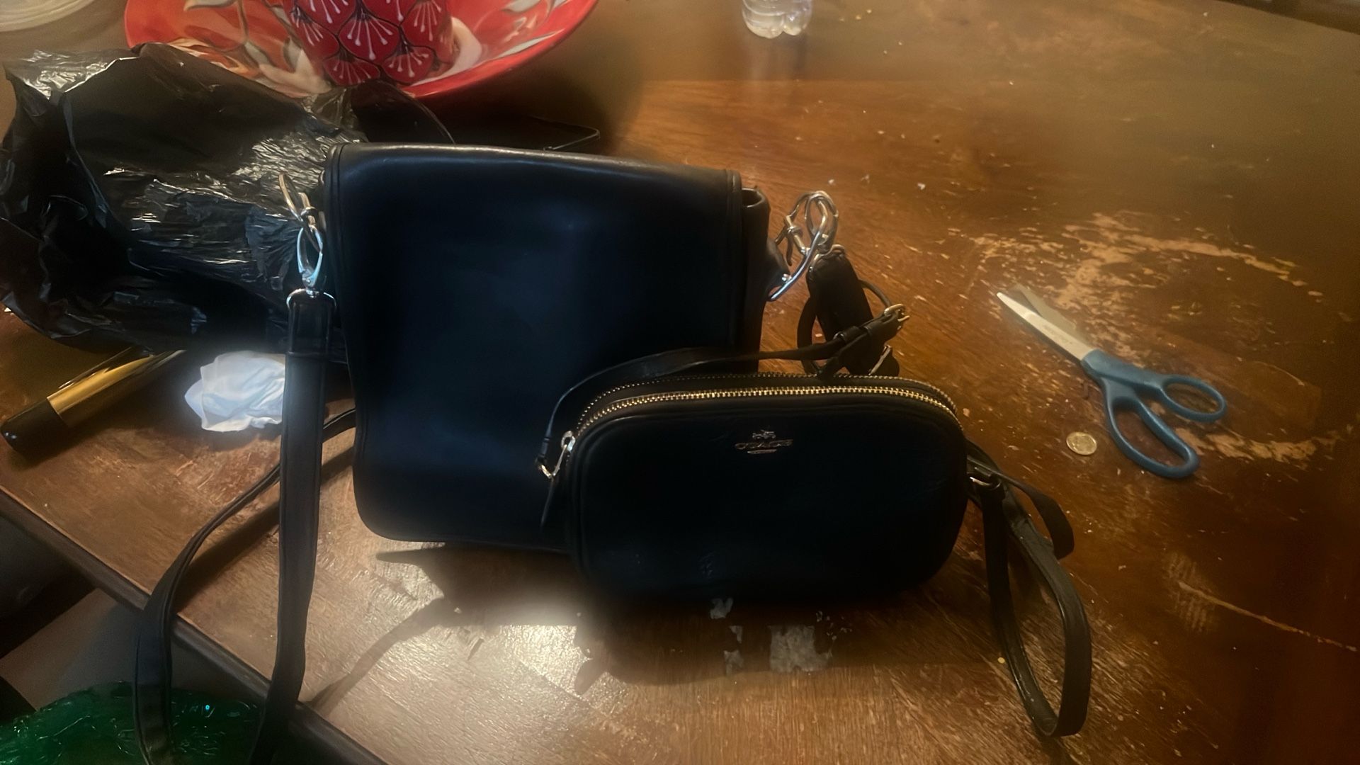 Two Crossed Body Bag Coach 