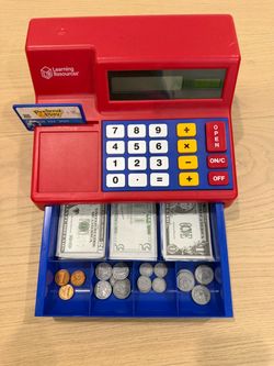 Learning Resources Pretend & Play Calculator Register Toy