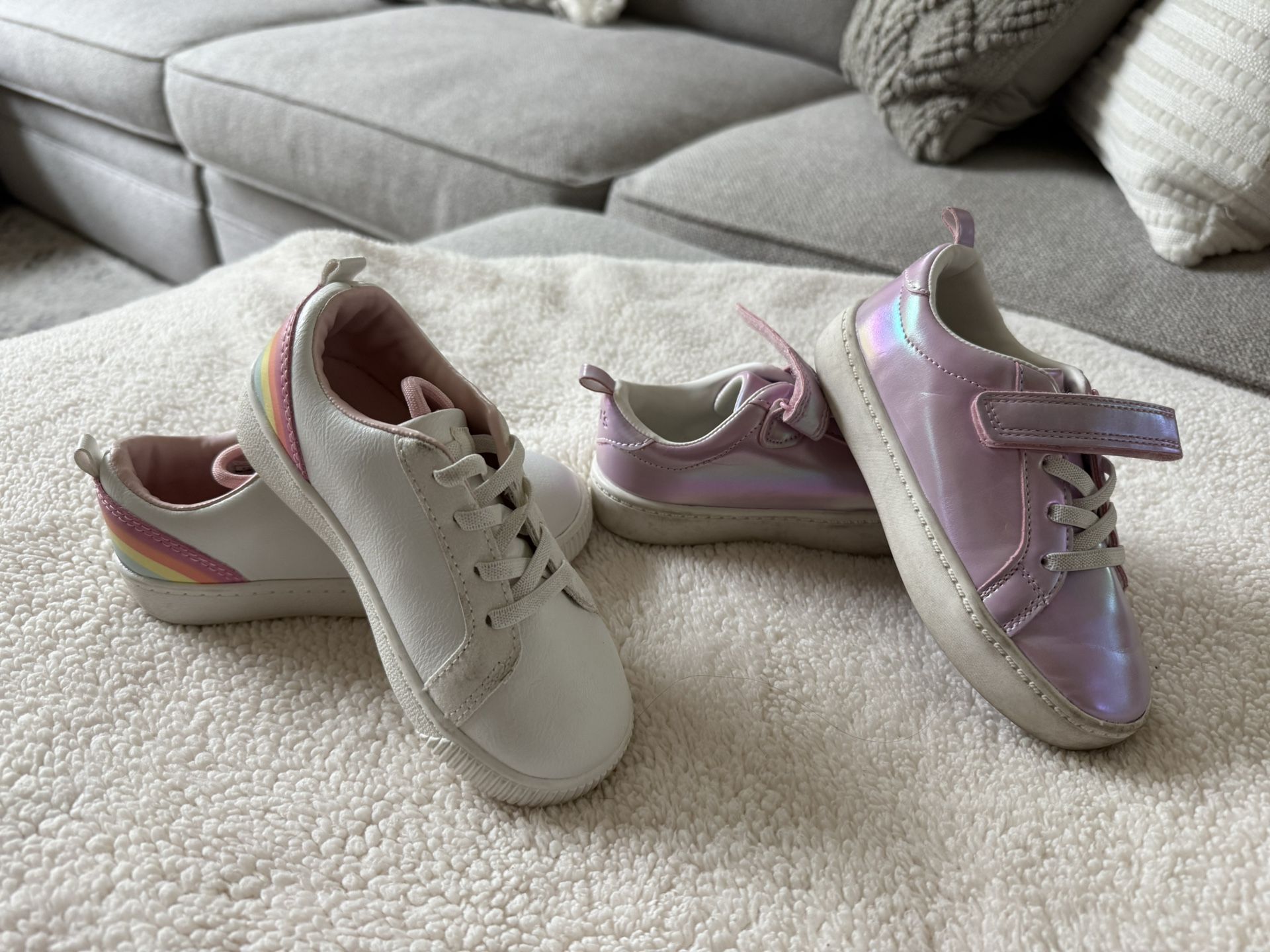 Toddler Girls Sneakers Shoes Size 10