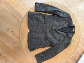Joseph Abboud Men’s Gray Plaid Sport Coat / Blazer — 42 Long — $90
