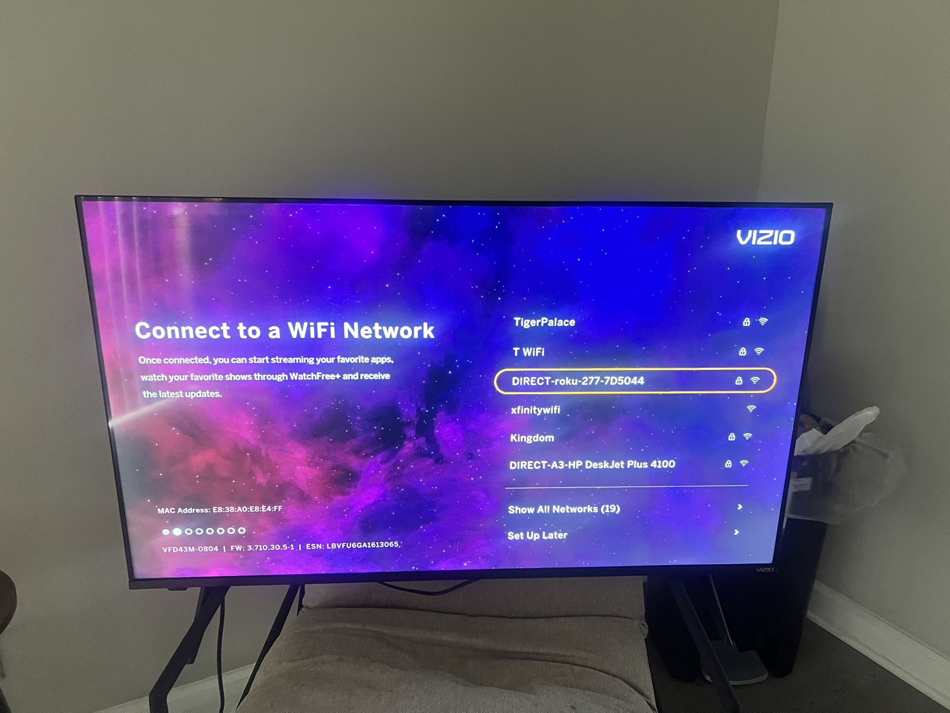 40 Inch Vizio Roku Tv