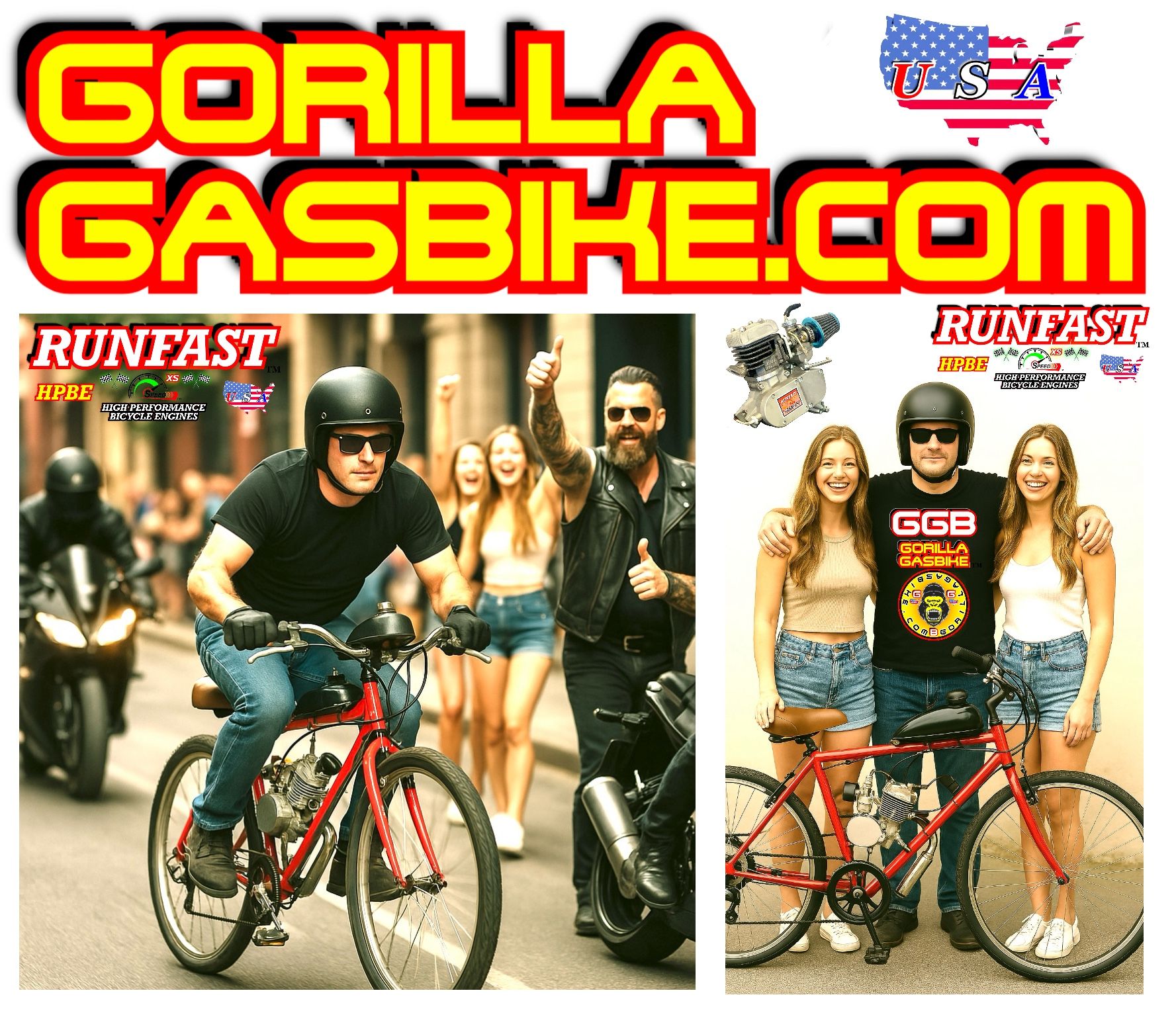 Tucson, AZ USA High powered motorized bike parts, engines, bicycles and much more