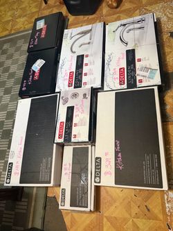 Half off faucets for kitchen/ bath