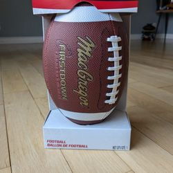 Regent MacGregor First Down Football Official Size Brand New. Fun Safe Non-Toxic