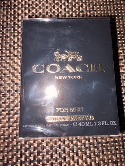 AUTHENTIC Coach For Men Eau de Parfum 1.3 oz – New & Sealed