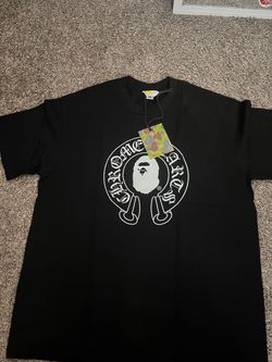BAPE x Chrome Hearts Black Graphic T-Shirt