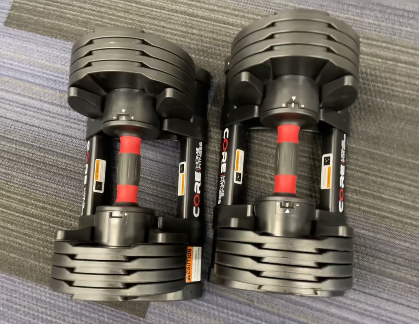 NEW 5 to 50 LB Adjustable Dumbbells Core Home Fitness
