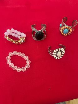 5 Costume Jewelry Bracelets