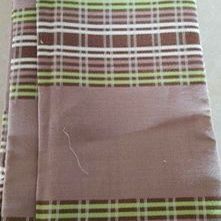 Brown And Green Fabric