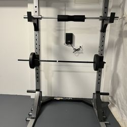 Cap Brand Weight Set With bench, Like New