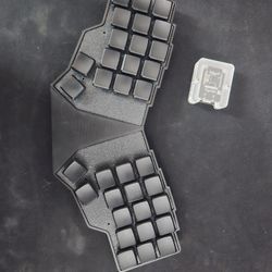 Modified 5-Column Low Profile Corne Keyboard - 2.4g Wireless Dongle, Usb-C