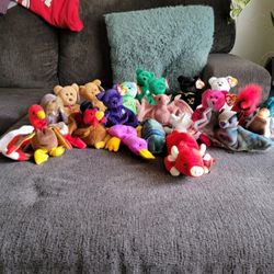 Rare Beanie Babies Lot 