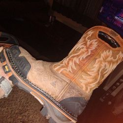 Cody James Decimator Comp toe Square Boots Size 11D. 