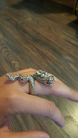 Dragon statement ring