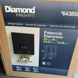 $30, New Bathroom Cabinet (over Toilet)