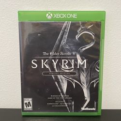 Skyrim Special Edition Xbox One Like New Elder Scrolls V Bethesda Video Game