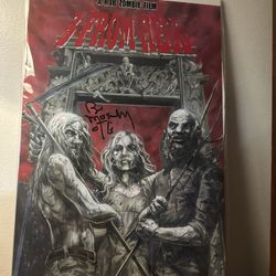 3 From Hell Sid Haig Bill Mosley Autographed Poster