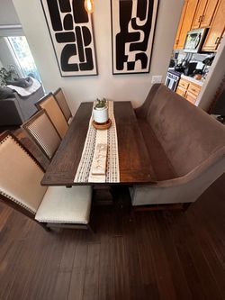 Cost Plus World Market Extendable Wood Dining Table