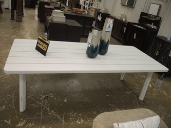 Mitchell Gold + Bob Williams Santorini 96" Rectangular Table - White - White