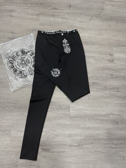 Black Chrome Hearts Leggings