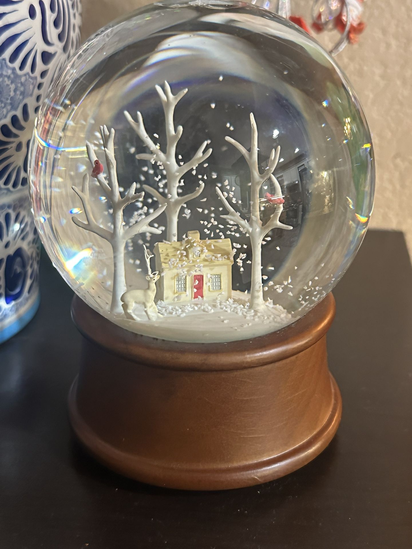Winter Wonderland Musical Snow Globe
