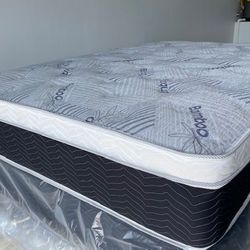 Cal King Euro Pillow Top