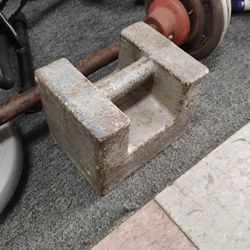 50 lbs cast-iron calibration weight